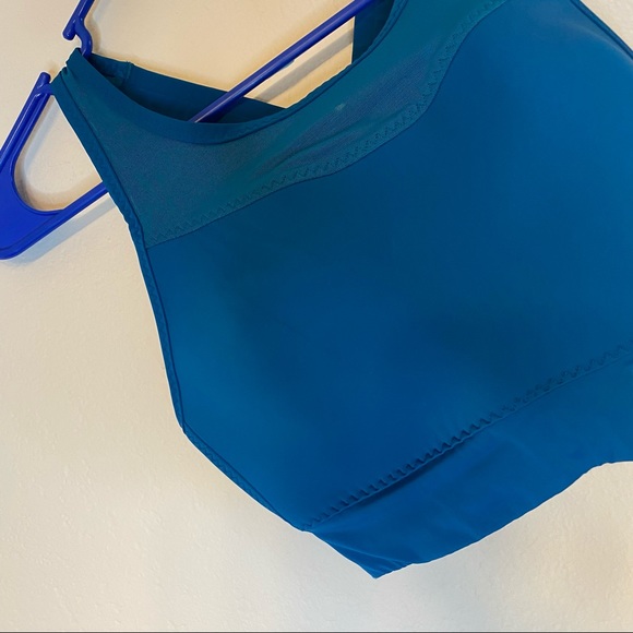 NO OFFERS ATHLETA teal Gigi High Impact sports bra XS - Picture 3 of 14